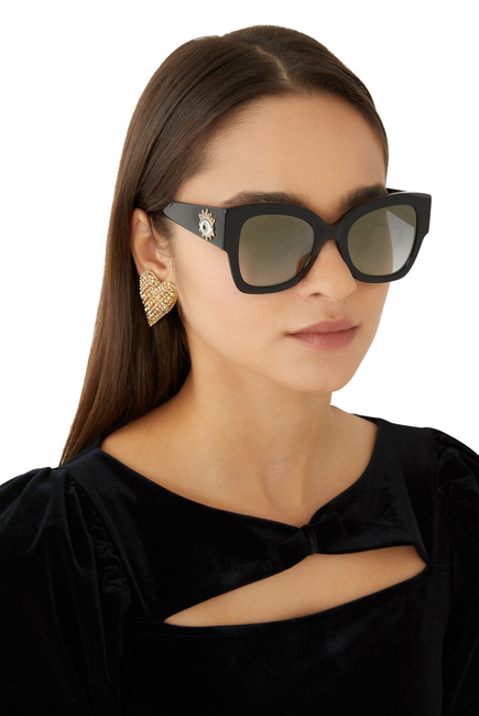 Square Butterfly Sunglasses